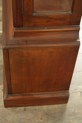 Lot 1474 - R.N.U. PICKERING, LONDON. A RARE MAHOGANY SKELETON REGULATOR LONGCASE CLOCK