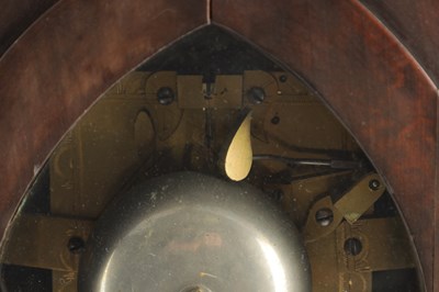 Lot 1578 - JOHN THWAITES, CLERKENWELL, LONDON. A REGENCY BRASS INLAID DOUBLE FUSEE BRACKET CLOCK