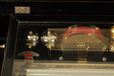 Lot 690 - A VERY UNUSUAL AND RARE 19TH CENTURY ORCHESTRAL AUTOMATION CYLINDER MUSIC BOX