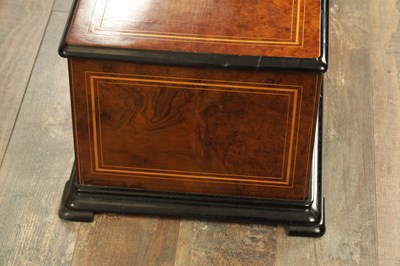 Lot 690 - A VERY UNUSUAL AND RARE 19TH CENTURY ORCHESTRAL AUTOMATION CYLINDER MUSIC BOX