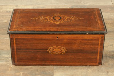 Lot 695 - A 19TH CENTURY SWISS ORCHESTRAL CYLINDER MUSIC BOX