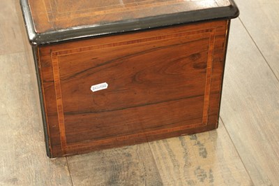 Lot 695 - A 19TH CENTURY SWISS ORCHESTRAL CYLINDER MUSIC BOX