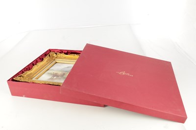 Lot 39 - A MODERN BRONTE PORCELAIN RECTANGULAR CERAMIC PLAQUE