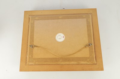 Lot 39 - A MODERN BRONTE PORCELAIN RECTANGULAR CERAMIC PLAQUE