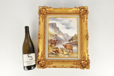 Lot 76 - A MODERN BRONTE PORCELAIN RECTANGULAR CERAMIC PLAQUE