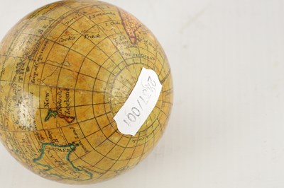Lot 1771 - A GEORGE III TERRESTRIAL POCKET GLOBE WITH SHAGREEN OUTER CASE