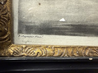 Lot 973 - A SET OF FOUR 18TH CENTURY MONOCHROME EQUESTRIAN PRINTS
