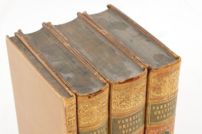 Lot 709 - WILLIAM YARRELL. A HISTORY OF BRITISH BIRDS IN THREE VOLUMES WITH SUPPLEMENT