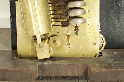 Lot 1647 - A. SIMPSON, COCKERMOUTH. A GEORGE III MUSICAL EIGHT-DAY MAHOGANY LONGCASE CLOCK