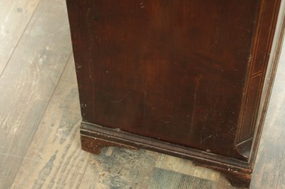 Lot 1647 - A. SIMPSON, COCKERMOUTH. A GEORGE III MUSICAL EIGHT-DAY MAHOGANY LONGCASE CLOCK