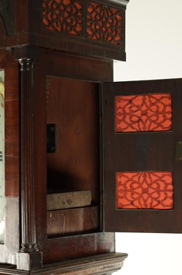 Lot 1647 - A. SIMPSON, COCKERMOUTH. A GEORGE III MUSICAL EIGHT-DAY MAHOGANY LONGCASE CLOCK