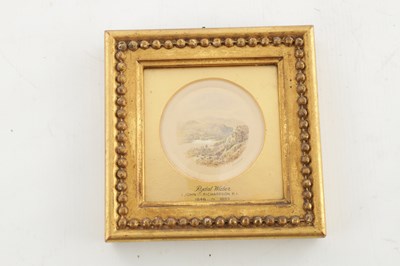 Lot 1066 - JOHN RICHARDSON, R.I. (1846-1893) A PAIR OF 19TH CENTURY MINIATURE WATERCOLOURS