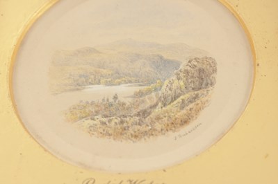 Lot 1066 - JOHN RICHARDSON, R.I. (1846-1893) A PAIR OF 19TH CENTURY MINIATURE WATERCOLOURS