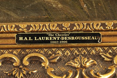 Lot 1050 - HENRI ALPHONSE LAURENT-DESROUSSEAUX (1862-1906) OIL ON CANVAS