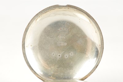 Lot 1429 - JOHN JOHNSON, LIVERPOOL. A SILVER CASED FUSEE POCKET WATCH