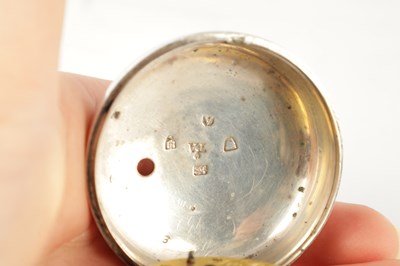 Lot 1392 - JOHN PENLINGTON, LIVERPOOL. A SILVER CASED FUSEE POCKET WATCH
