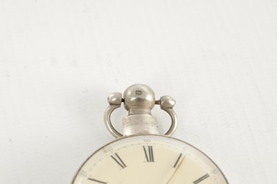 Lot 1430 - JOSEPH JOHNSON, LIVERPOOL. A SILVER PAIR CASED POCKET WATCH
