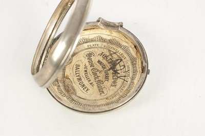 Lot 1430 - JOSEPH JOHNSON, LIVERPOOL. A SILVER PAIR CASED POCKET WATCH