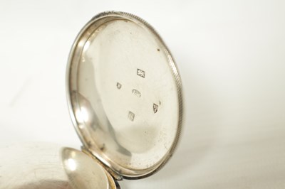 Lot 1417 - THOMAS DRUMMOND, LIVERPOOL. A SILVER CASED FUSEE POCKET WATCH