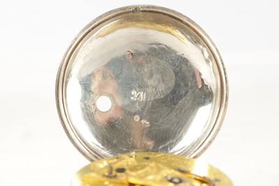Lot 1432 - LITHERLAND & CO. LIVERPOOL. A SILVER PAIR CASED FUSEE POCKET WATCH