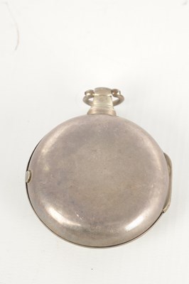 Lot 1432 - LITHERLAND & CO. LIVERPOOL. A SILVER PAIR CASED FUSEE POCKET WATCH