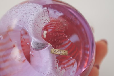 Lot 21 - A COLLECTION OF FIFTEEN GLASS PAPERWEIGHTS SOME STAMPED CAITHNESS SCOTLAND