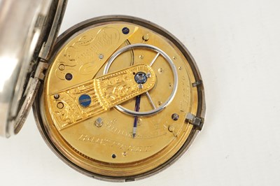 Lot 1457 - ROBERT PERRY, LINVERPOOL. A SILVER PAIR CASED POCKET WATCH