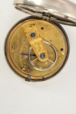 Lot 1457 - ROBERT PERRY, LINVERPOOL. A SILVER PAIR CASED POCKET WATCH
