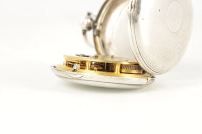 Lot 1431 - CHARLES JOHN COPE, LONDON. A SILVER CASED FUSEE POCKET WATCH