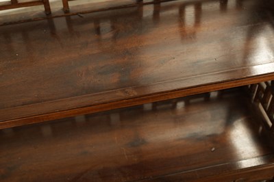 Lot 320 - A PAIR OF CHINESE HARDWOOD DISPLAY CABINETS