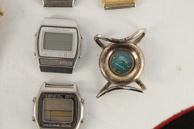 Lot 1459 - A LARGE COLLECTION OF 19 VINTAGE WRISTWATCHES