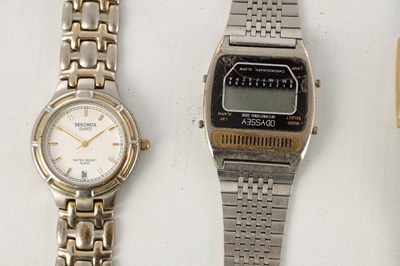 Lot 1459 - A LARGE COLLECTION OF 19 VINTAGE WRISTWATCHES