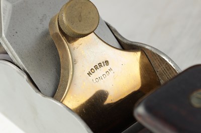 Lot 934 - A GOOD 19TH CENTURY WOOD PLANE BY NORRIS LONDON