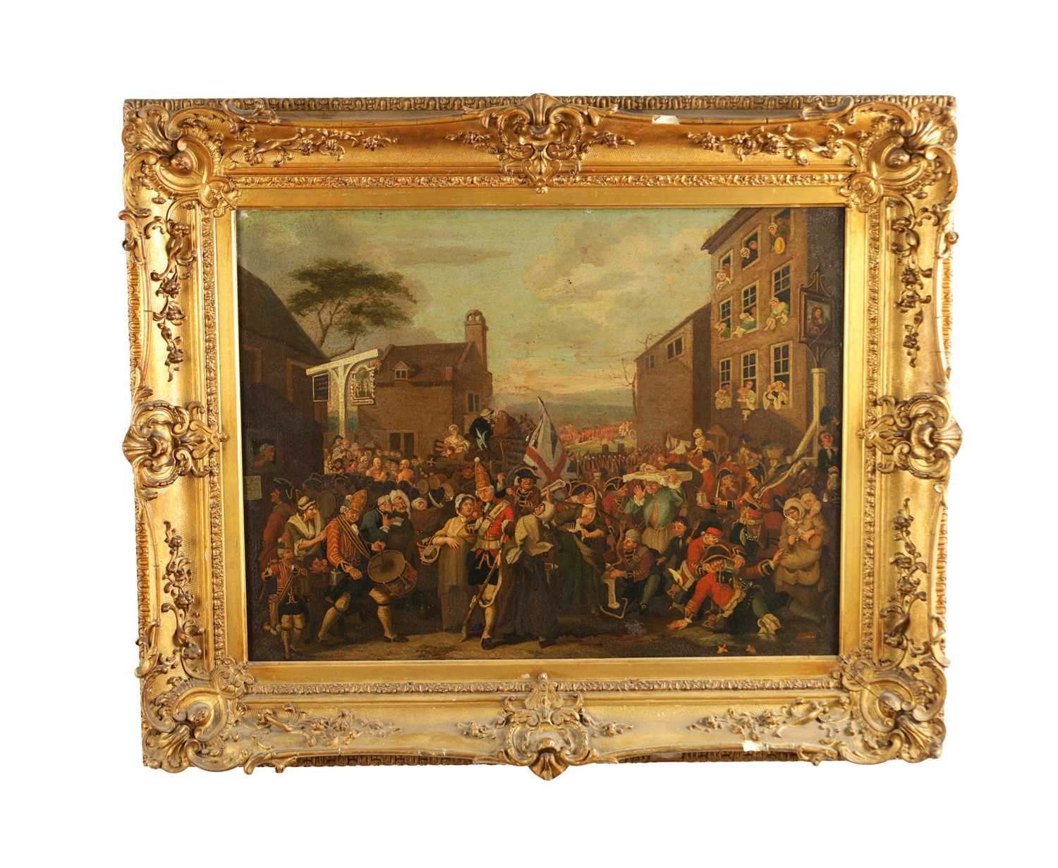 Lot 1060 - A LATE 19TH CENTURY OIL ON COPPER