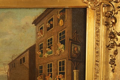 Lot 1060 - A LATE 19TH CENTURY OIL ON COPPER