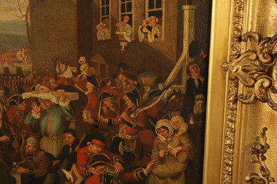 Lot 1060 - A LATE 19TH CENTURY OIL ON COPPER