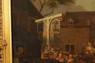 Lot 1060 - A LATE 19TH CENTURY OIL ON COPPER