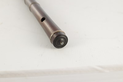Lot 705 - AN EARLY 19TH CENTURY CHARLES NICHOLSON 'IMPROVED' COCUS WOOD FLUTE BY THOMAS PROWSE