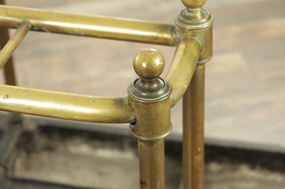 Lot 1744 - A LARGE PAIR OF 19TH CENTURY COUNTRY HOUSE STICK STANDS