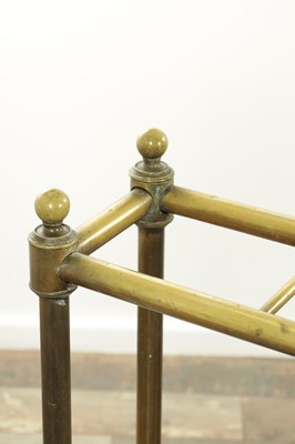 Lot 1744 - A LARGE PAIR OF 19TH CENTURY COUNTRY HOUSE STICK STANDS