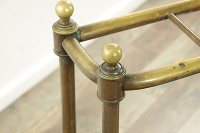 Lot 1744 - A LARGE PAIR OF 19TH CENTURY COUNTRY HOUSE STICK STANDS