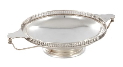 Lot 277 - A GEORGE V SILVER BON BON DISH