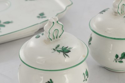 Lot 76 - AN AUGARTEN AUSTRIAN PORCELAIN INKWELL