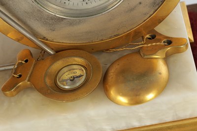 Lot 1343 - A RARE 19TH CENTURY FRENCH INDUSTRIAL MUSICAL CLOCK COMPENDIUM