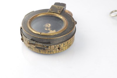 Lot 1003 - TWO WW1 MILITARY POCKET COMPASSES