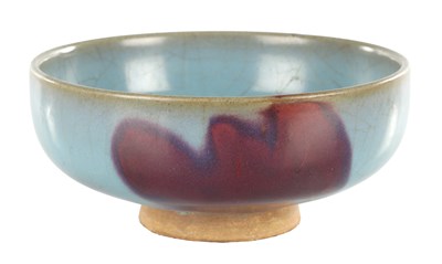 Lot 356 - A CHINESE SONG DYNASTY JUN WARE BOWL