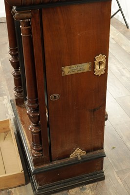 Lot 1038 - A LATE 19TH CENTURY “PENNY IN THE SLOT” UPRIGHT POLYPHON