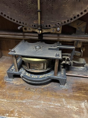 Lot 1038 - A LATE 19TH CENTURY “PENNY IN THE SLOT” UPRIGHT POLYPHON