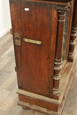 Lot 1024 - A LATE 19TH CENTURY “PENNY IN THE SLOT” UPRIGHT POLYPHON