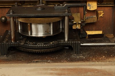 Lot 1024 - A LATE 19TH CENTURY “PENNY IN THE SLOT” UPRIGHT POLYPHON